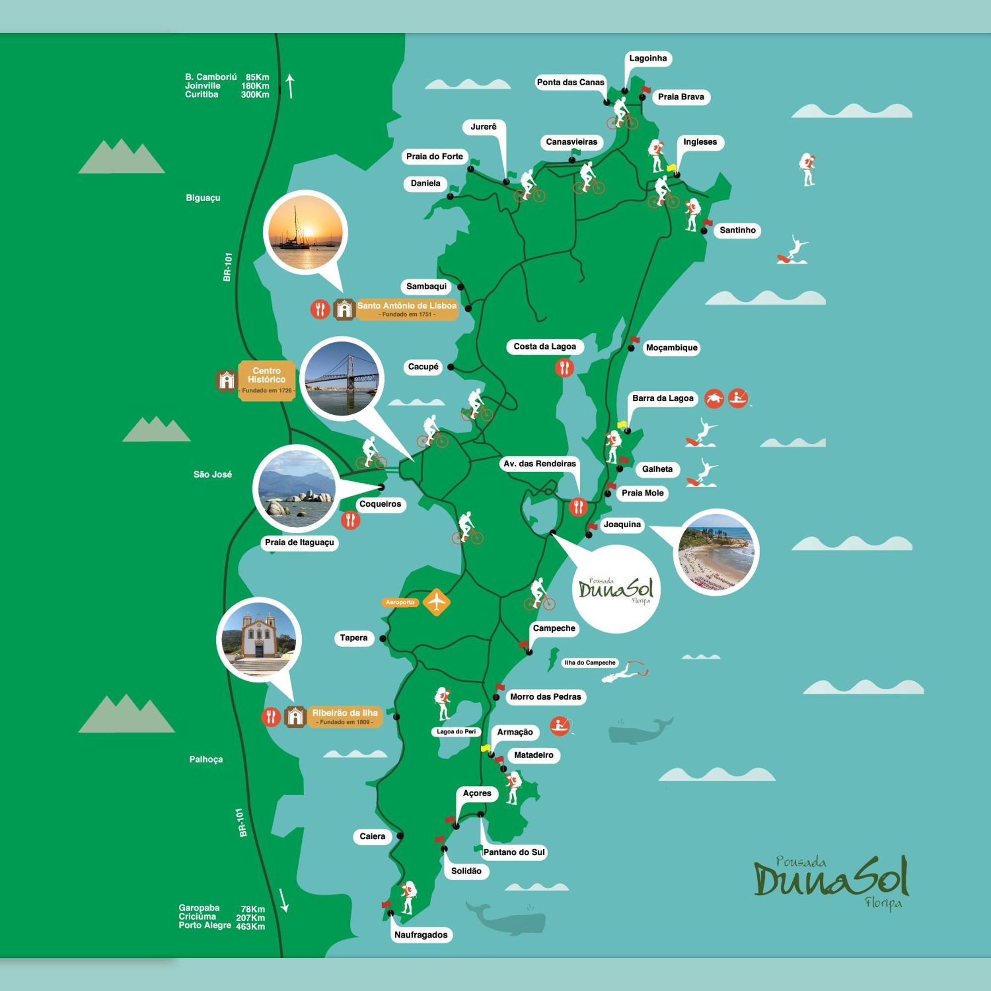 Pousada Dunasol Floripa Florianópolis Exterior foto
